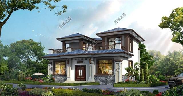 新款四合院怎么設計，這三款二層四合院讓我們所遇皆是溫柔