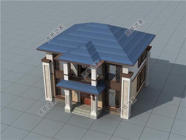 框架結(jié)構(gòu)二層別墅，安全又舒適，建了都說(shuō)好