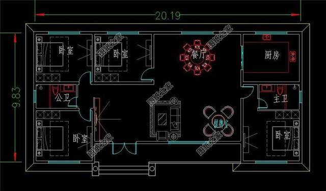 一層框架結(jié)構(gòu)別墅，讓人放心的愜意，生活從此溫暖
