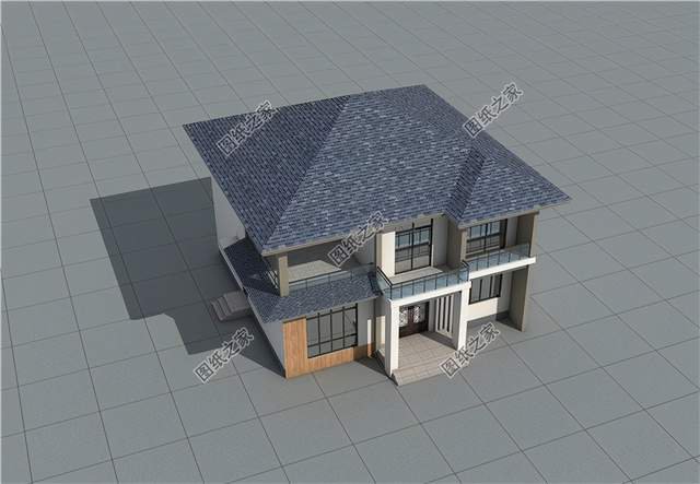 帶露臺的框架結(jié)構(gòu)別墅，悠閑愜意的舒適，這才是生活啊