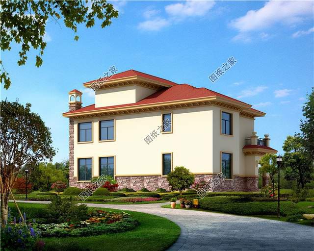 歐式風格鄉(xiāng)村別墅，浪漫與舒適并存