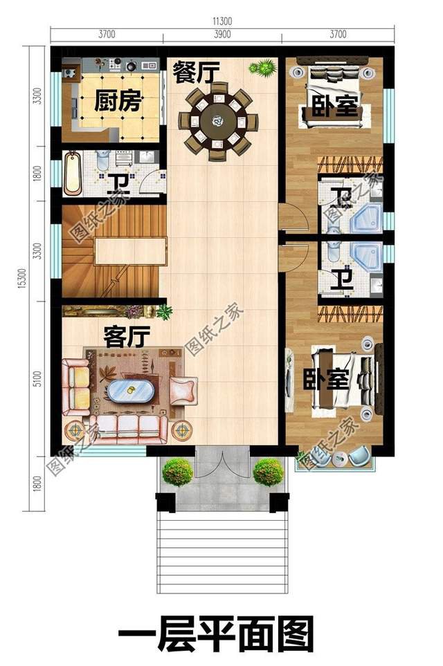 30萬左右平屋頂別墅，生活的優(yōu)選，優(yōu)雅又大氣
