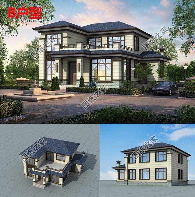 新中式二層別墅，大氣優(yōu)雅，永不過時