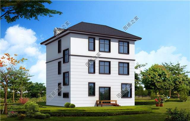 農(nóng)村三層樓帶羅馬柱，大氣磅礴有內(nèi)涵，想要面子建就來