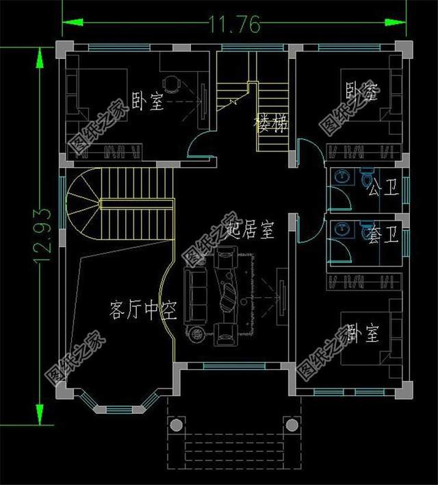 建三層半樓房設(shè)計(jì)圖，高屋建瓴地倚天的大氣生活