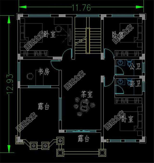 建三層半樓房設(shè)計(jì)圖，高屋建瓴地倚天的大氣生活