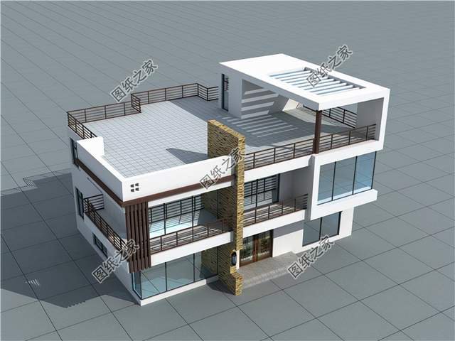 現(xiàn)代風(fēng)別墅二層設(shè)計，簡約優(yōu)雅，屬于年輕人的熱愛