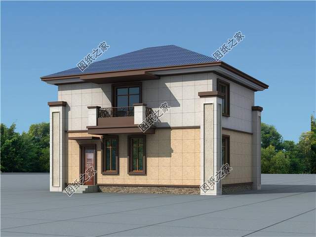 農(nóng)村二層別墅挑空客廳戶型，視野寬闊大氣，物超所值的美觀