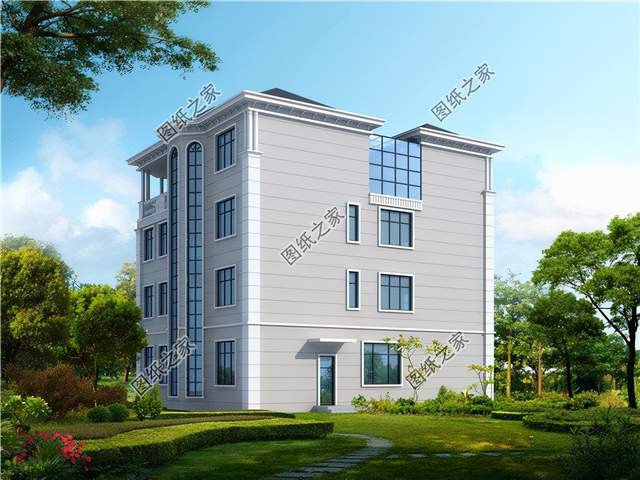 四層歐式豪華大型別墅設(shè)計(jì)，家族百年傳承的大氣基石