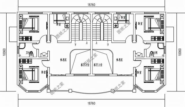 兩層雙拼別墅，小家獨(dú)一統(tǒng)，大家合不離