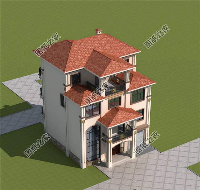 中式和現(xiàn)代結(jié)合的別墅，領(lǐng)略新中式別墅的美