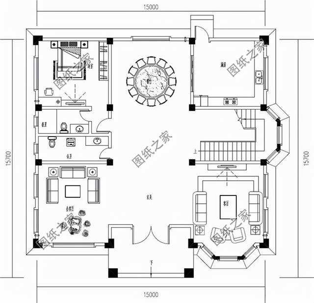 中式和現(xiàn)代結(jié)合的別墅，領(lǐng)略新中式別墅的美