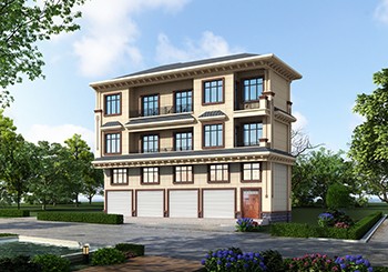 100平左右四層帶商鋪?zhàn)越ǚ孔釉O(shè)計圖紙