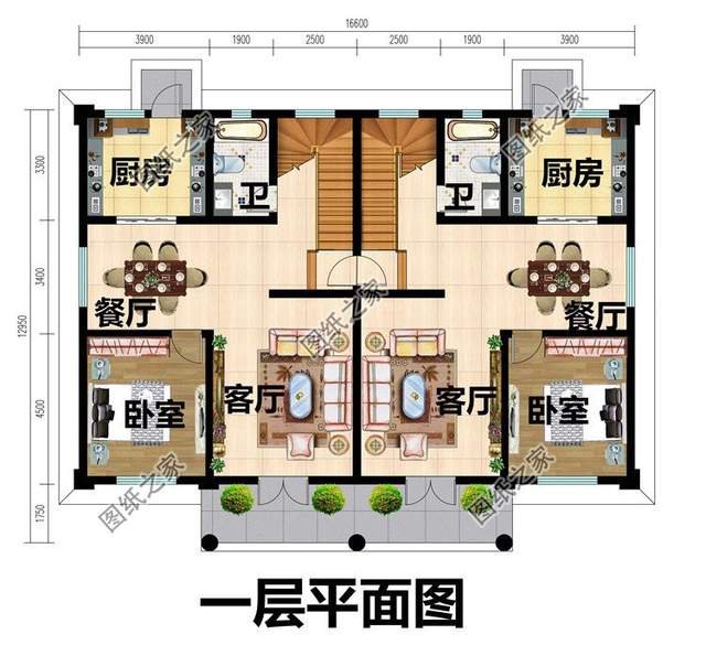 歐式二層雙拼自建房，田園的風光，家人的陪伴