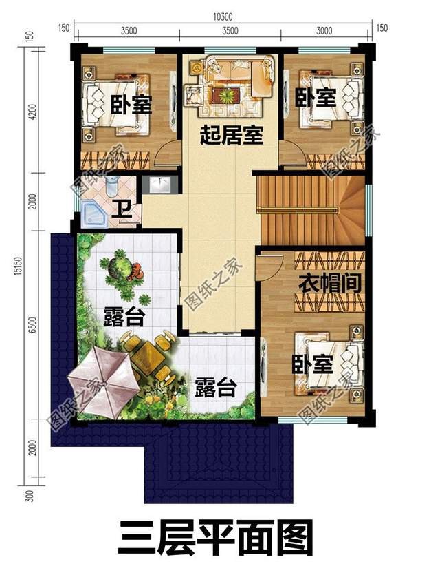 農(nóng)村三層挑空別墅，視野寬闊，心胸寬廣的居家體驗(yàn)