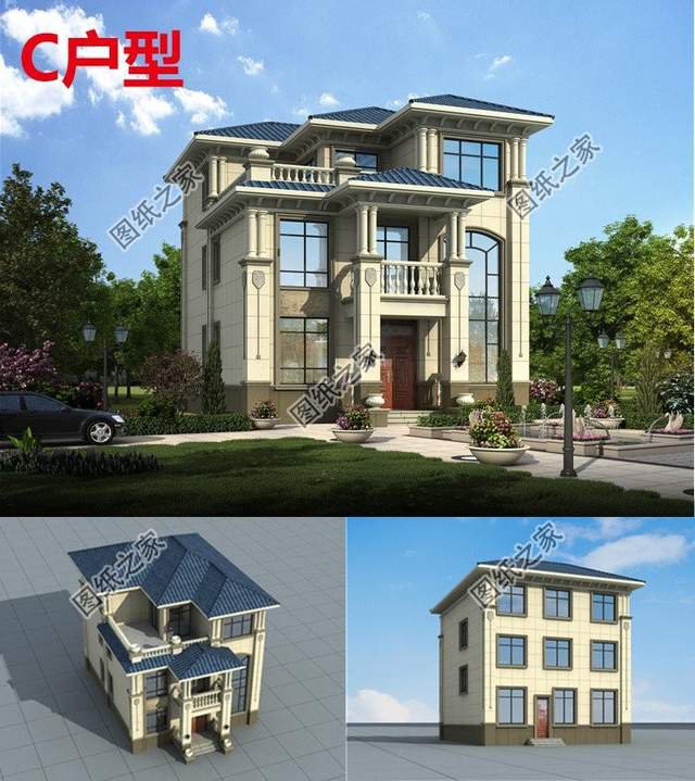 農(nóng)村三層挑空別墅，視野寬闊，心胸寬廣的居家體驗(yàn)