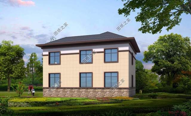 實(shí)惠又美觀的新家，20萬(wàn)新款二層別墅