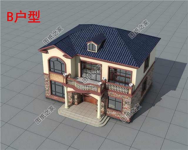 實(shí)惠又美觀的新家，20萬(wàn)新款二層別墅