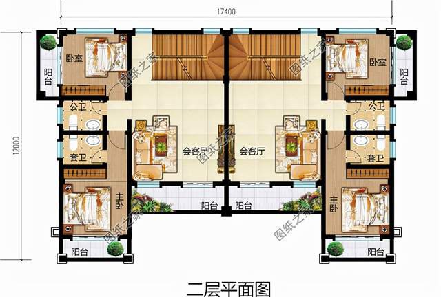 三層歐式雙拼別墅，合小家為大家，兄弟姐妹不分離，生活樂悠悠