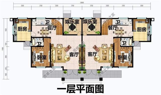 三層歐式雙拼別墅，合小家為大家，兄弟姐妹不分離，生活樂悠悠