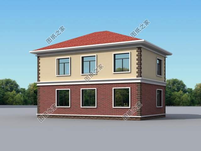 15萬(wàn)磚混二層別墅，實(shí)惠又精巧，簡(jiǎn)約好選擇