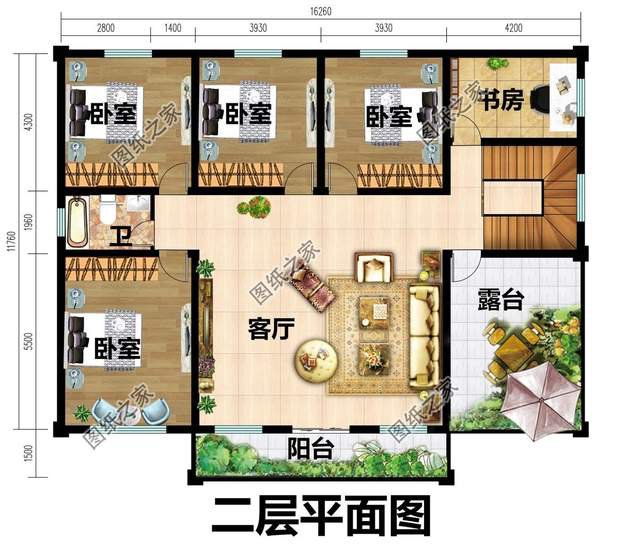 四開間二層自建房，實用雖為先，優(yōu)雅卻共存