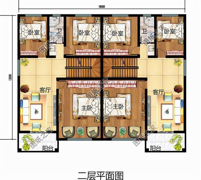 帶露臺的雙拼自建房，悠閑生活喜津津，兄弟齊心日子欣