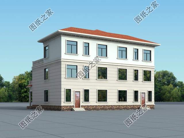 帶露臺的雙拼自建房，悠閑生活喜津津，兄弟齊心日子欣