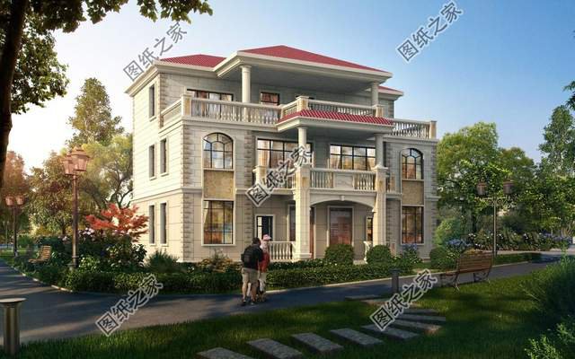 帶露臺的雙拼自建房，悠閑生活喜津津，兄弟齊心日子欣