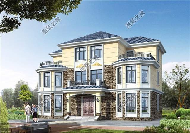 帶露臺的雙拼自建房，悠閑生活喜津津，兄弟齊心日子欣