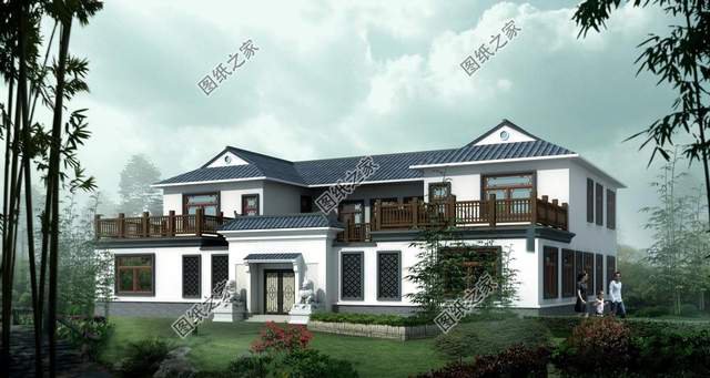 帶車庫(kù)的四合院別墅，庭院真享受，出入方便且融入生活