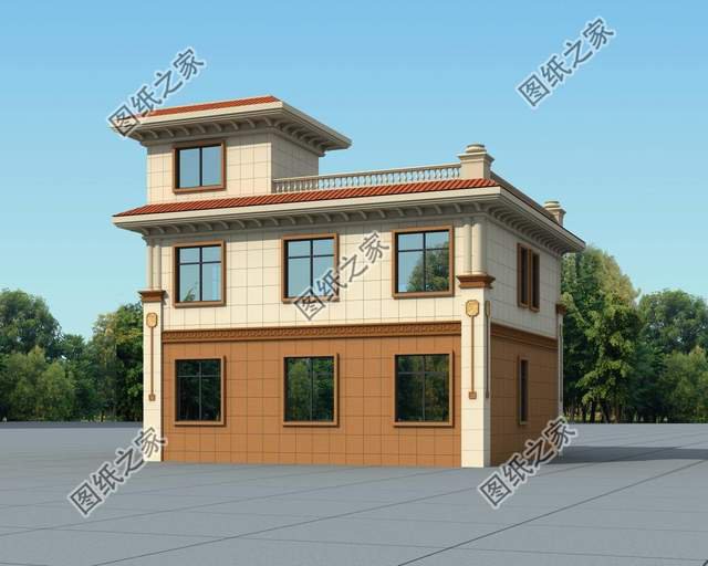 農(nóng)村帶露臺(tái)二層挑空別墅，讓大氣深入內(nèi)斂，讓蓬勃充滿眼睛