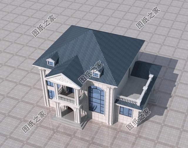 農(nóng)村帶露臺(tái)二層挑空別墅，讓大氣深入內(nèi)斂，讓蓬勃充滿眼睛