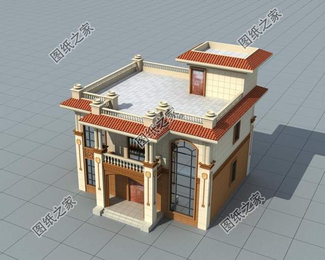 農(nóng)村帶露臺(tái)二層挑空別墅，讓大氣深入內(nèi)斂，讓蓬勃充滿眼睛