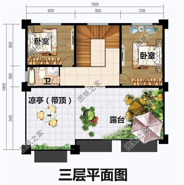 農(nóng)村新式平屋頂三層自建房，讓生活擁有更多的美好瞬間
