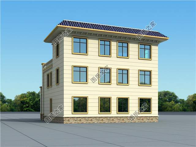 農(nóng)村新式平屋頂三層自建房，讓生活擁有更多的美好瞬間