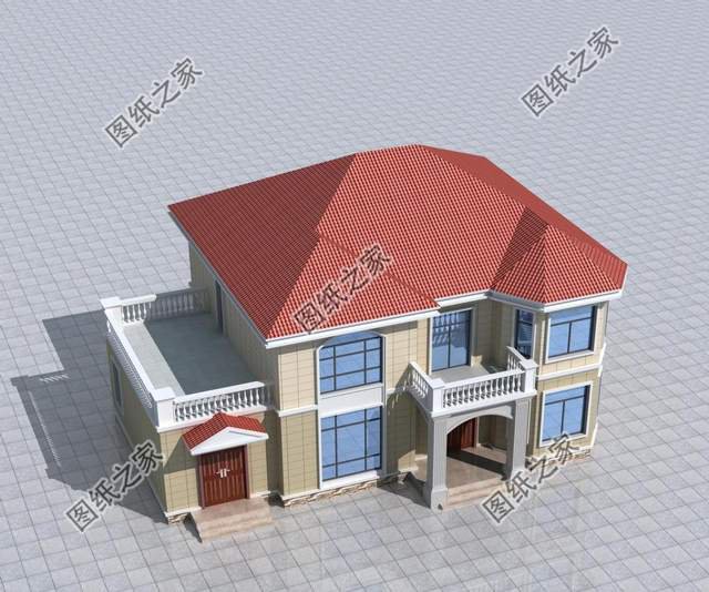 歐式三開(kāi)間二層自建房，讓生活更美滿，讓幸福更甜蜜