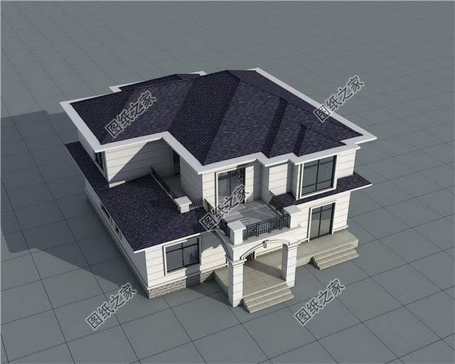 新中式三開間二層別墅，傳統(tǒng)與現(xiàn)代的結(jié)合，讓生活更美好