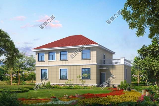 歐式帶露臺(tái)，夜空下靜謐的唯美優(yōu)雅