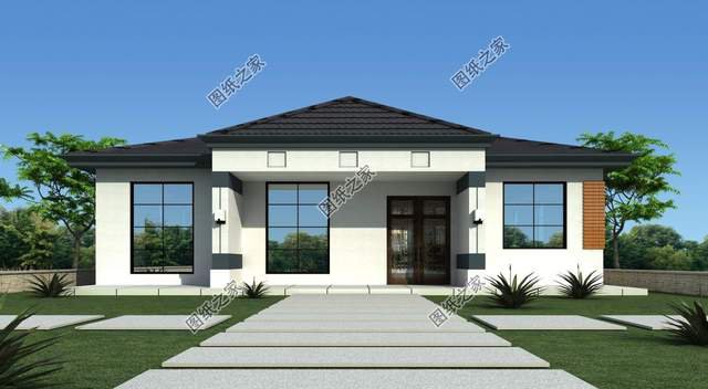 140平一層別墅，度假休閑好幫手，養(yǎng)老盡孝都是它