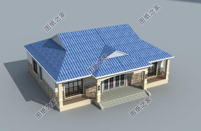 一層三開間自建房，悠閑的秘訣，生活的享受