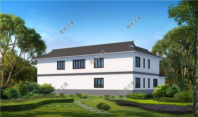 農(nóng)村四室兩廳房屋圖，造價(jià)經(jīng)濟(jì)實(shí)惠，幸福四口之家