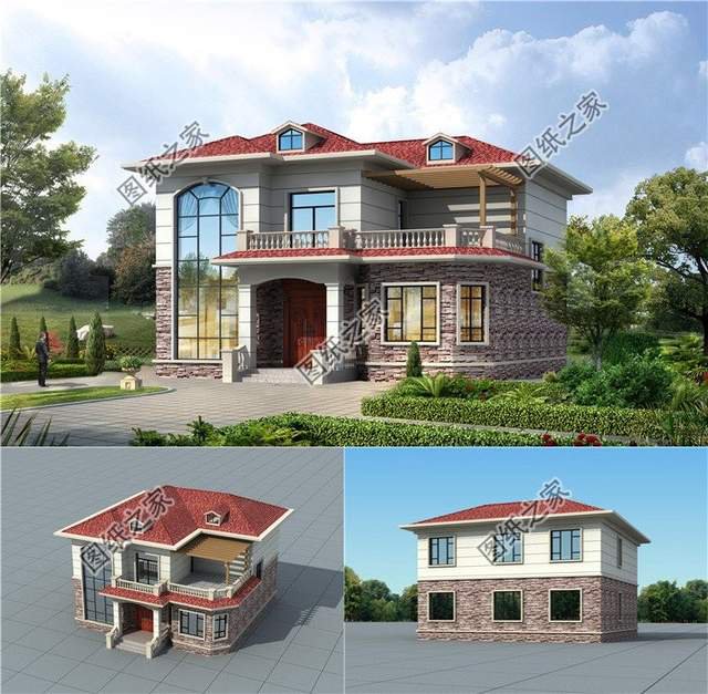 農(nóng)村新款帶地下室別墅，防潮儲(chǔ)物兩不誤，娛樂(lè)日常歡樂(lè)多