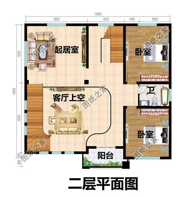 坡屋頂三層別墅，造型更豐富，冬暖夏涼好幫手