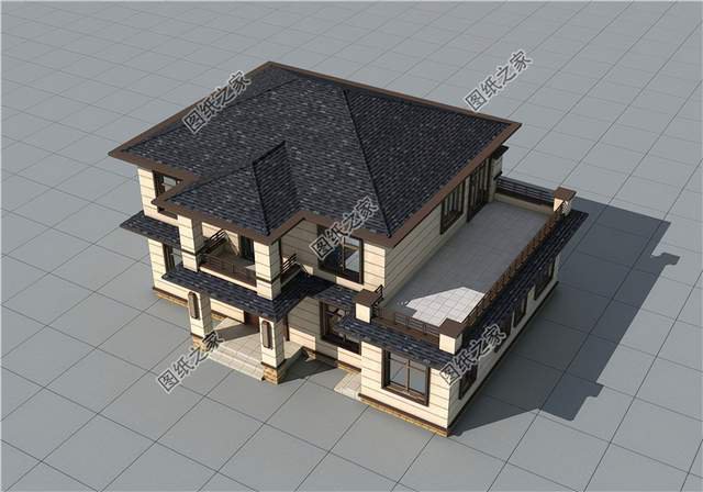 30萬(wàn)以內(nèi)新中式二層別墅，簡(jiǎn)約現(xiàn)代相結(jié)合，文化傳承吉流傳