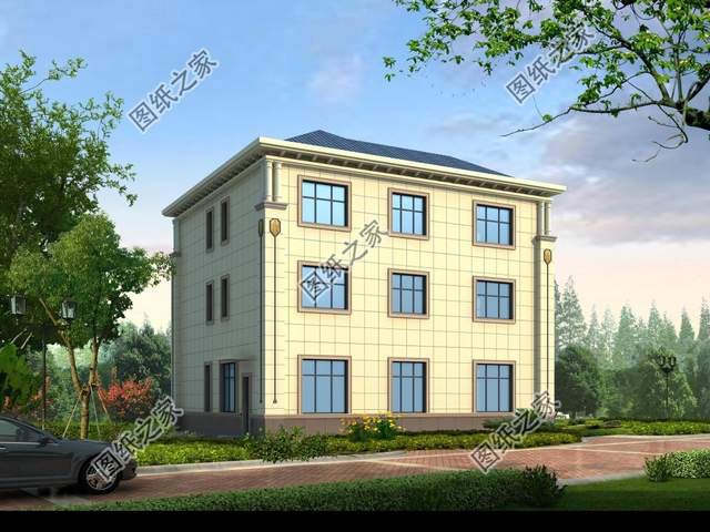 文化石裝飾的三層別墅，健康環(huán)保還耐磨，美觀實(shí)用還大氣