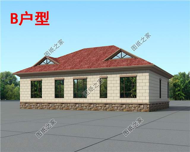 帶仿石瓷磚的一層，安全又環(huán)保，生活更舒適