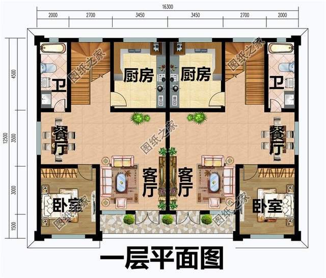 新農(nóng)村雙拼別墅，合卻不擾，感情更深