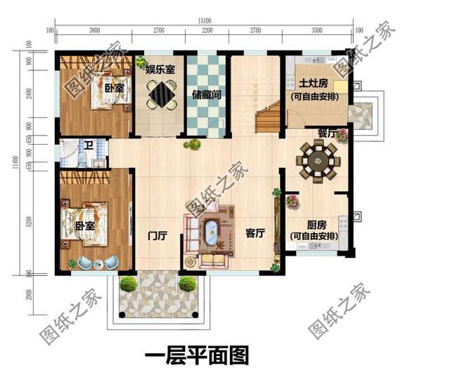 帶土灶房的三棟二層別墅，實用接地氣，父母看到都愛上了