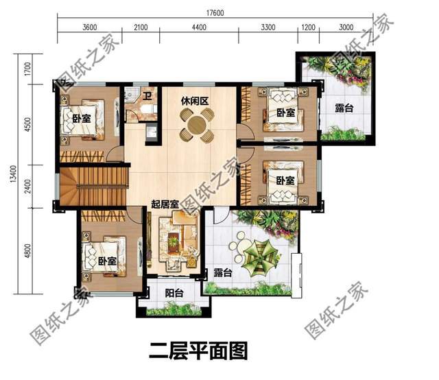 帶土灶房的三棟二層別墅，實用接地氣，父母看到都愛上了